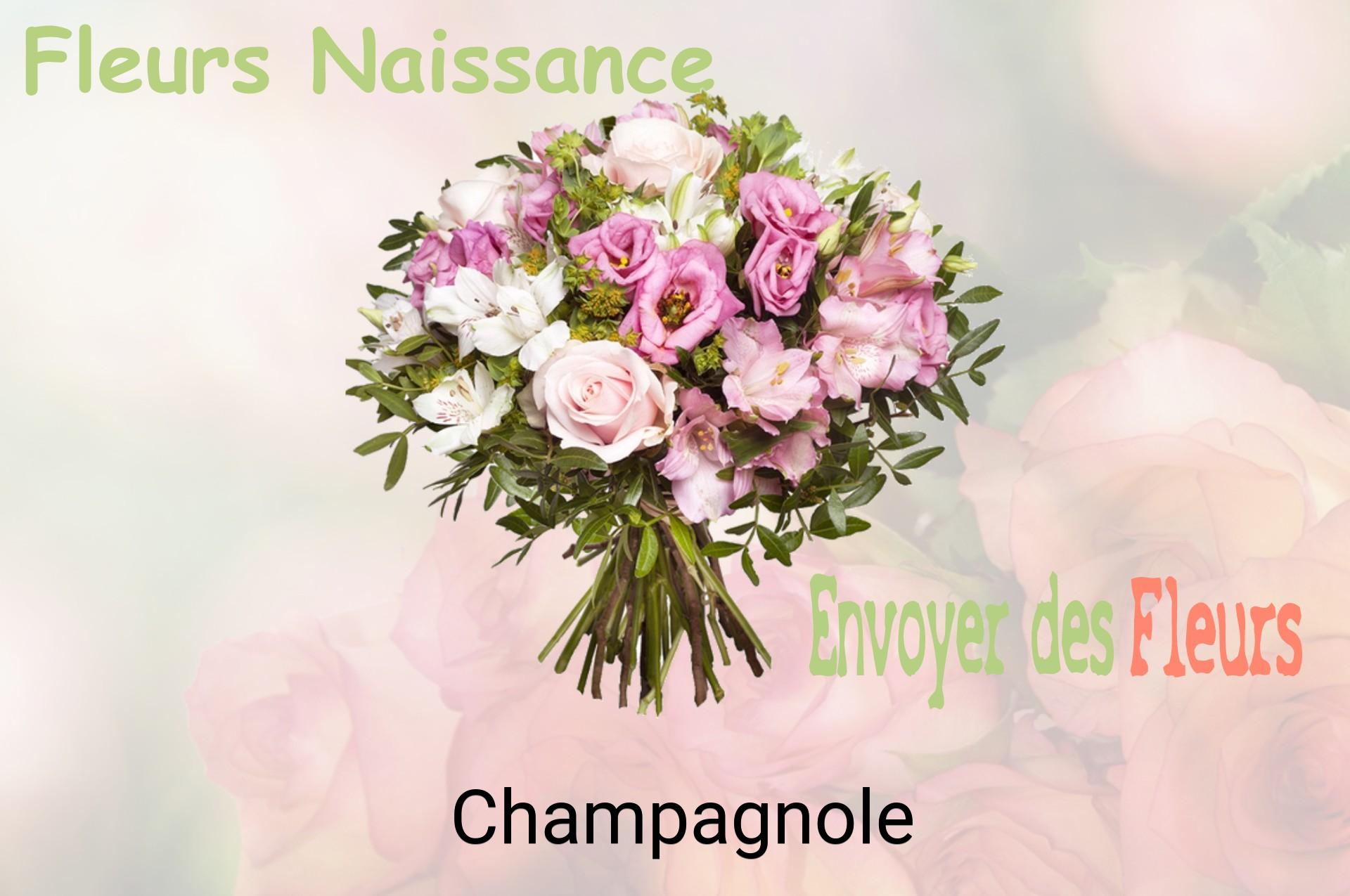 Bouquet de fleurs de naissance livré à Champagnole