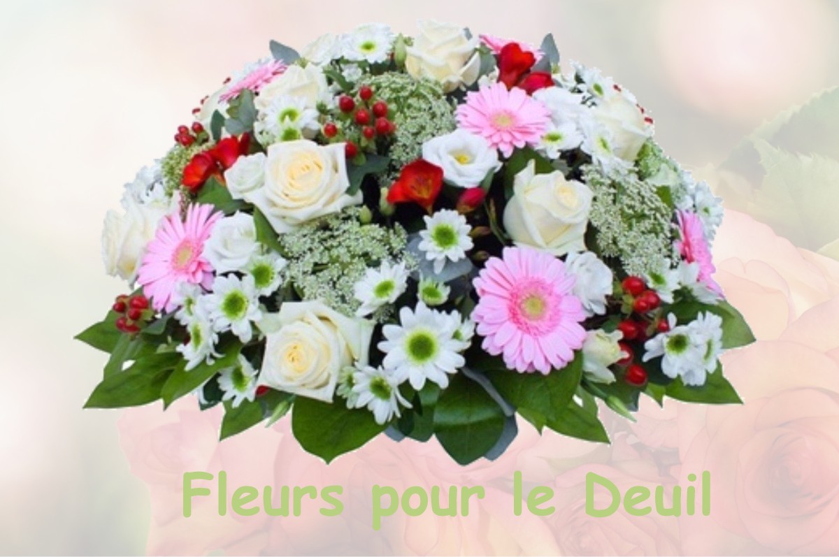 fleurs deuil CHAMPAGNOLE